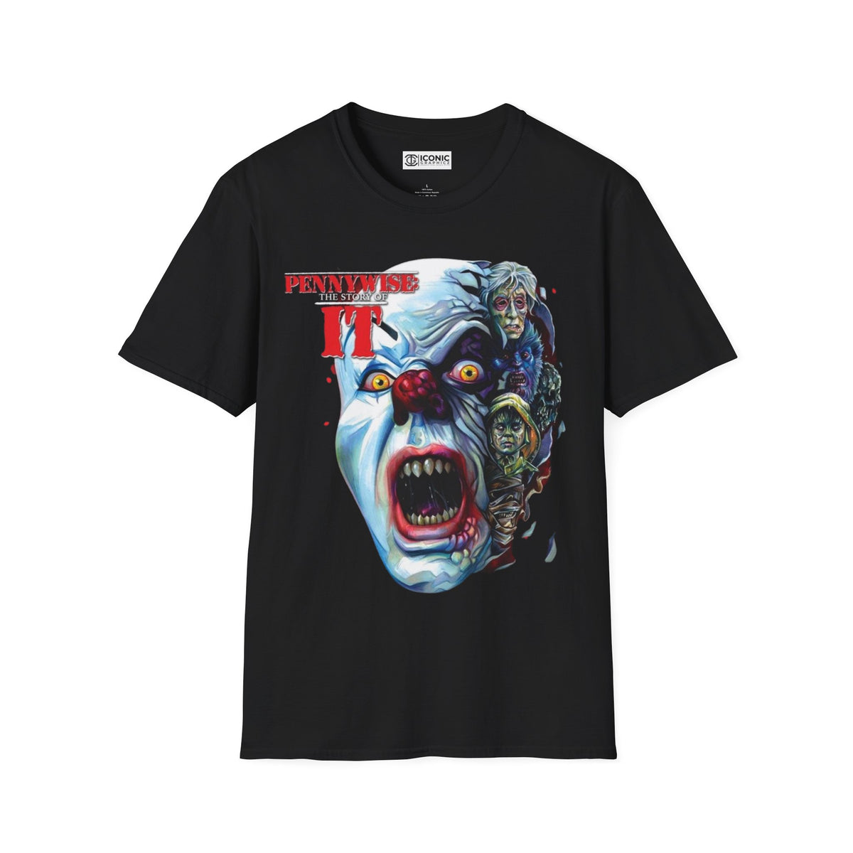 Pennywise Unisex Softstyle T-Shirt - IGZ Clothing 