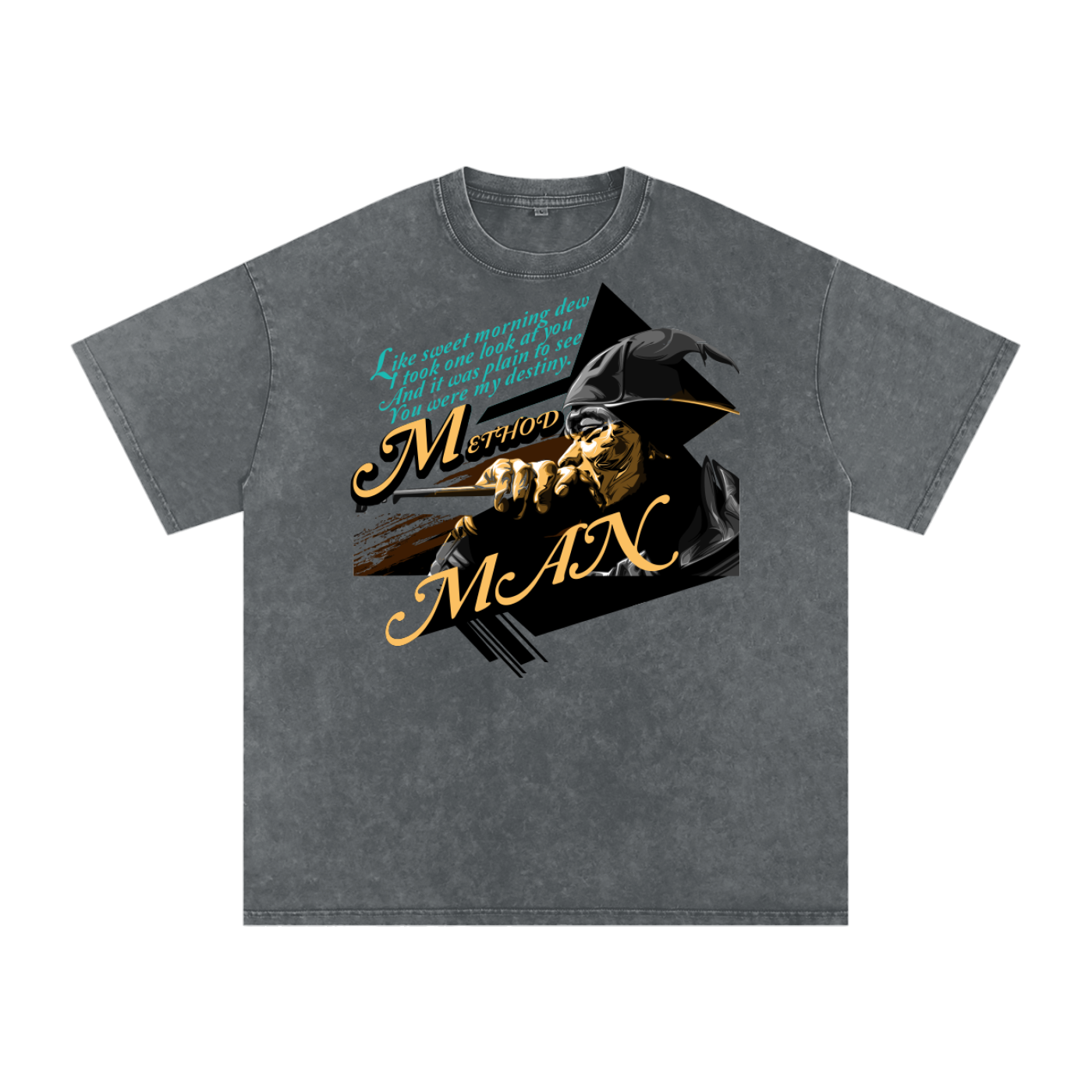 Method Man Acid Wash Oversize T-Shirt