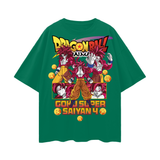 Goku Dragon ball Daima Oversize Deep Drop Shoulder Tee