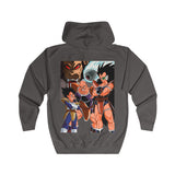 Vegeta DragonBall Z Unisex Full Zip Hoodie