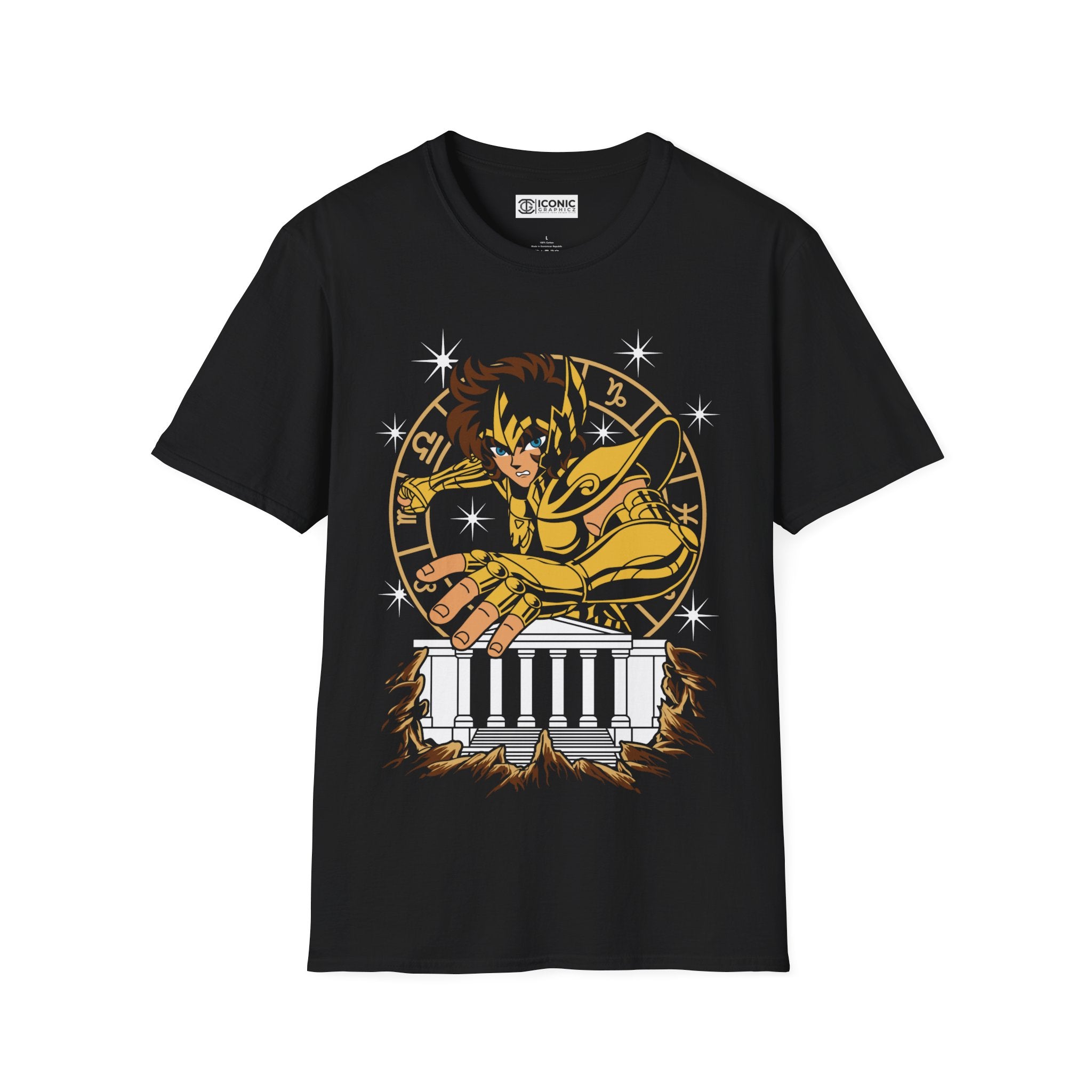 Sagittarius Saint Seiya Unisex Softstyle T-Shirt - IGZ Clothing 