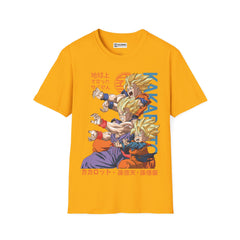 Goku and Gohan Unisex Softstyle T-Shirt - IGZ Clothing 