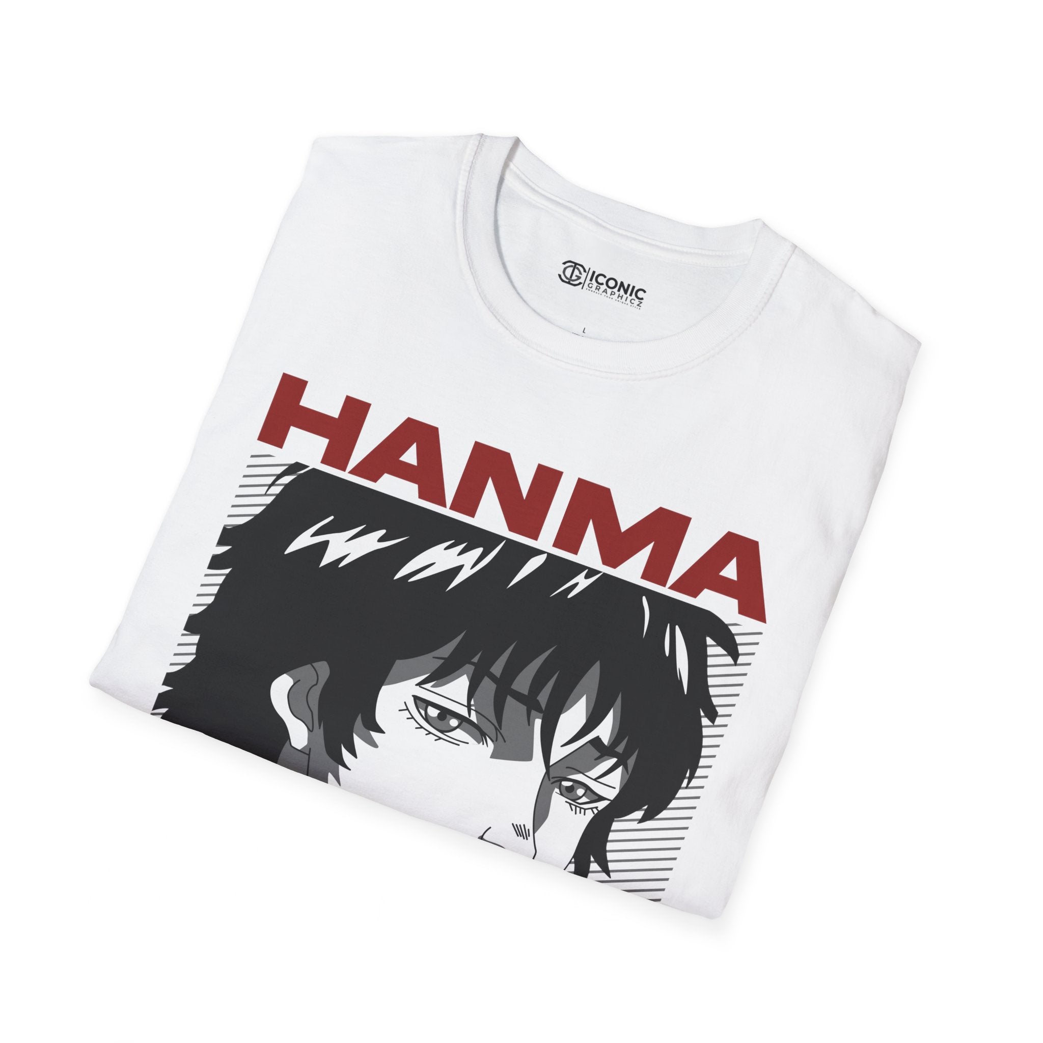 Hanma Baki Unisex Softstyle T-Shirt - IGZ Clothing 