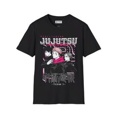 Yuji and Megumi Unisex Softstyle T-Shirt - IGZ Clothing 