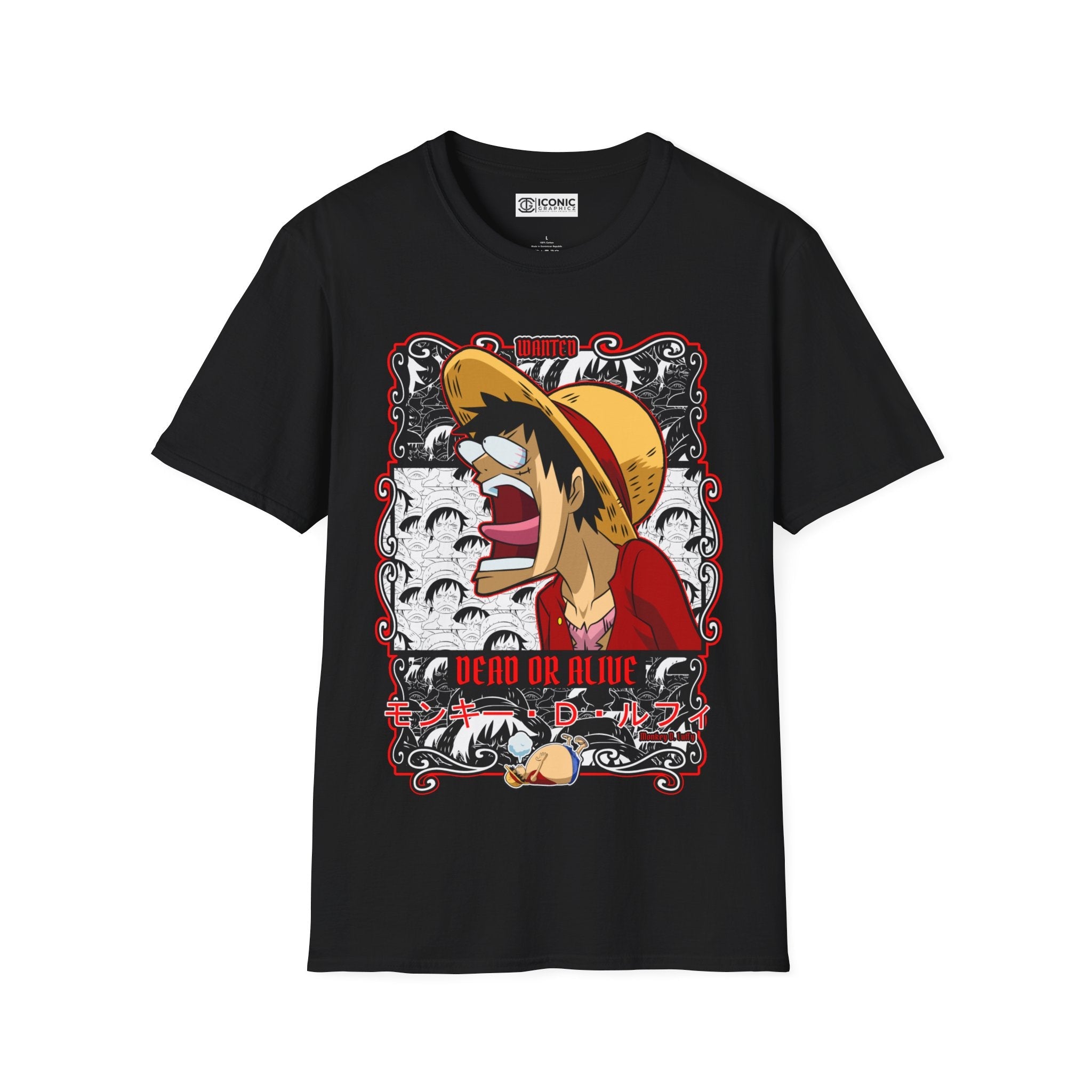 Luffy One Piece T-Shirt Printify