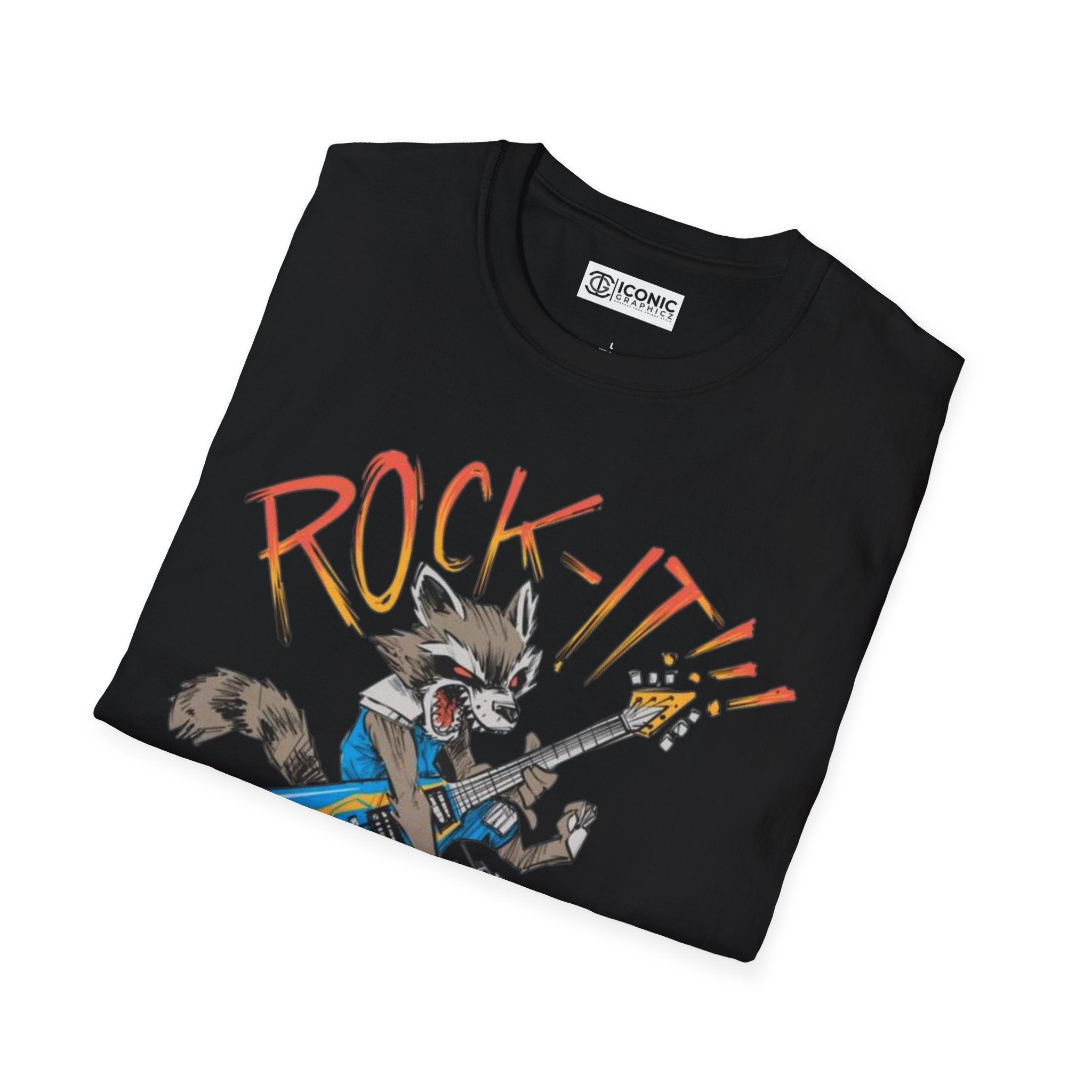 Rocket Raccoon and Groot Unisex Softstyle T-Shirt - IGZ Clothing 