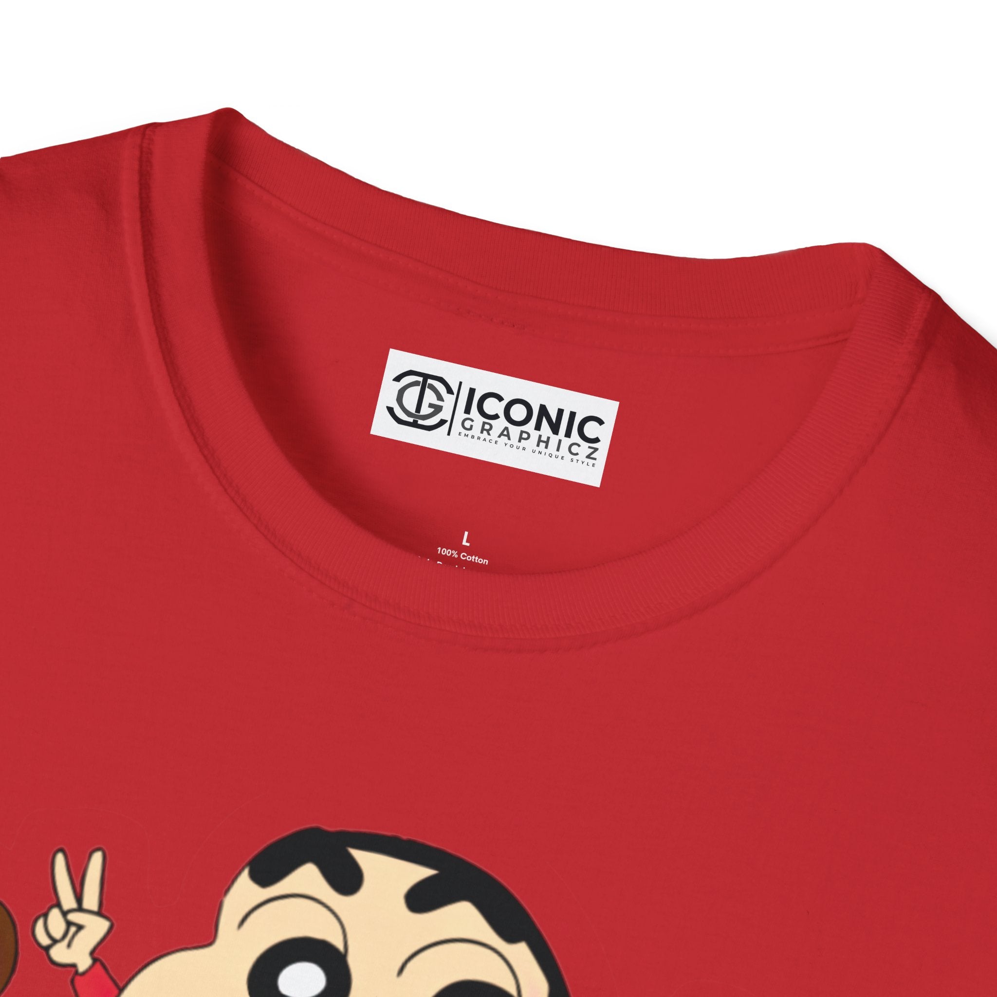 Shinchan Unisex Softstyle T-Shirt - IGZ Clothing 