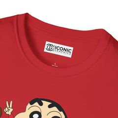 Shinchan Unisex Softstyle T-Shirt - IGZ Clothing 