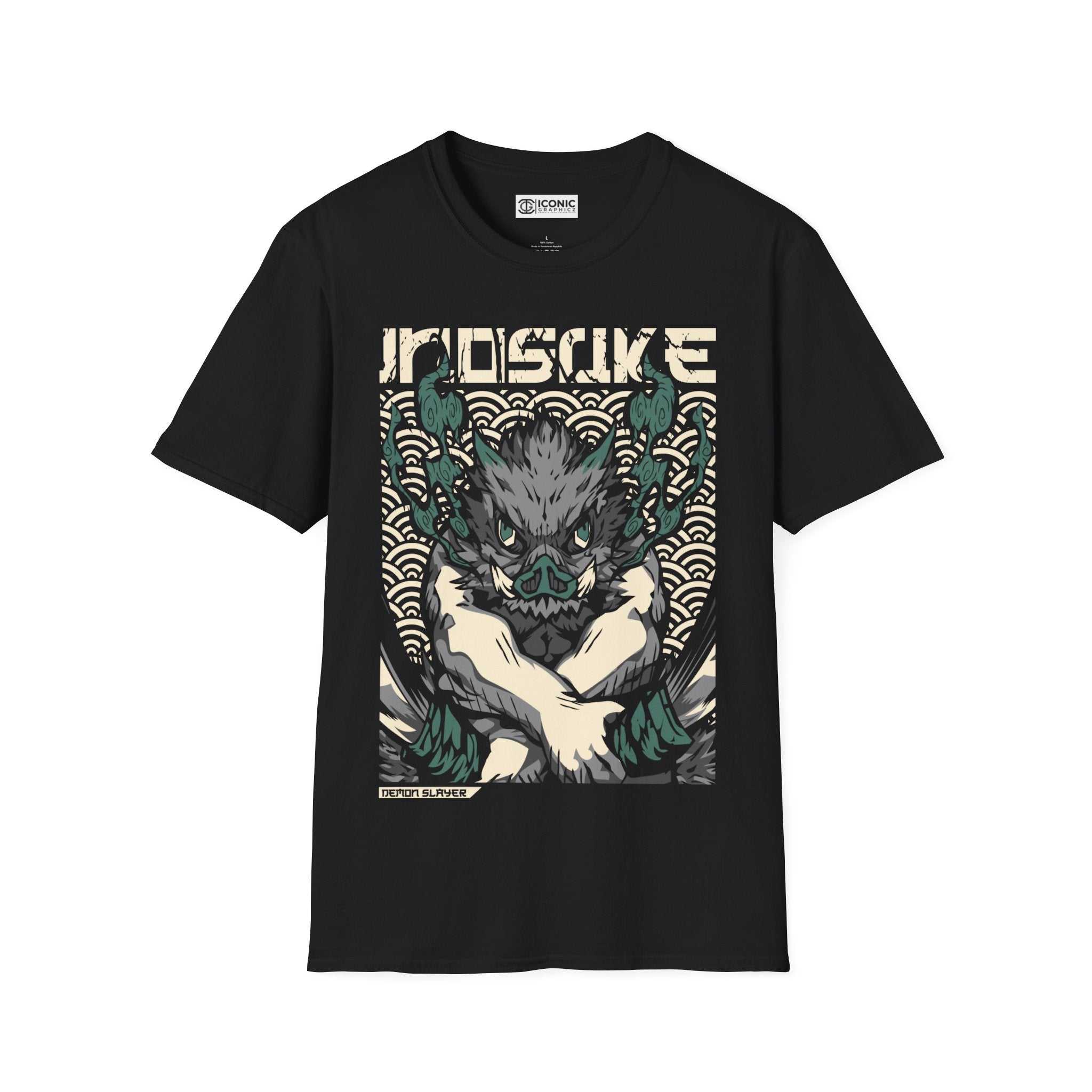 Inosuke Unisex Softstyle T-Shirt - IGZ Clothing 