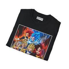 Vegeta Unisex Softstyle T-Shirt - IGZ Clothing 