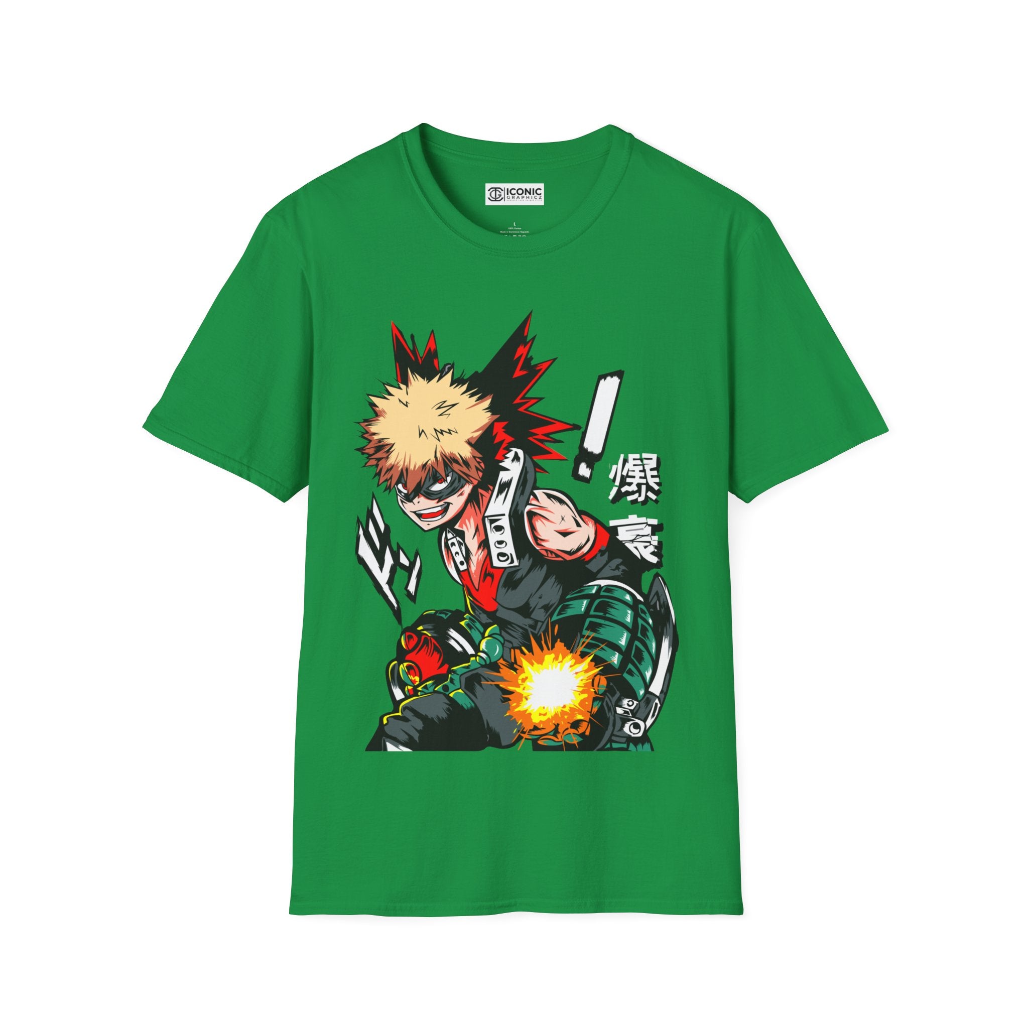 Bakugo Unisex Softstyle T-Shirt - IGZ Clothing 