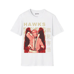 Hawks Unisex Softstyle T-Shirt - IGZ Clothing 