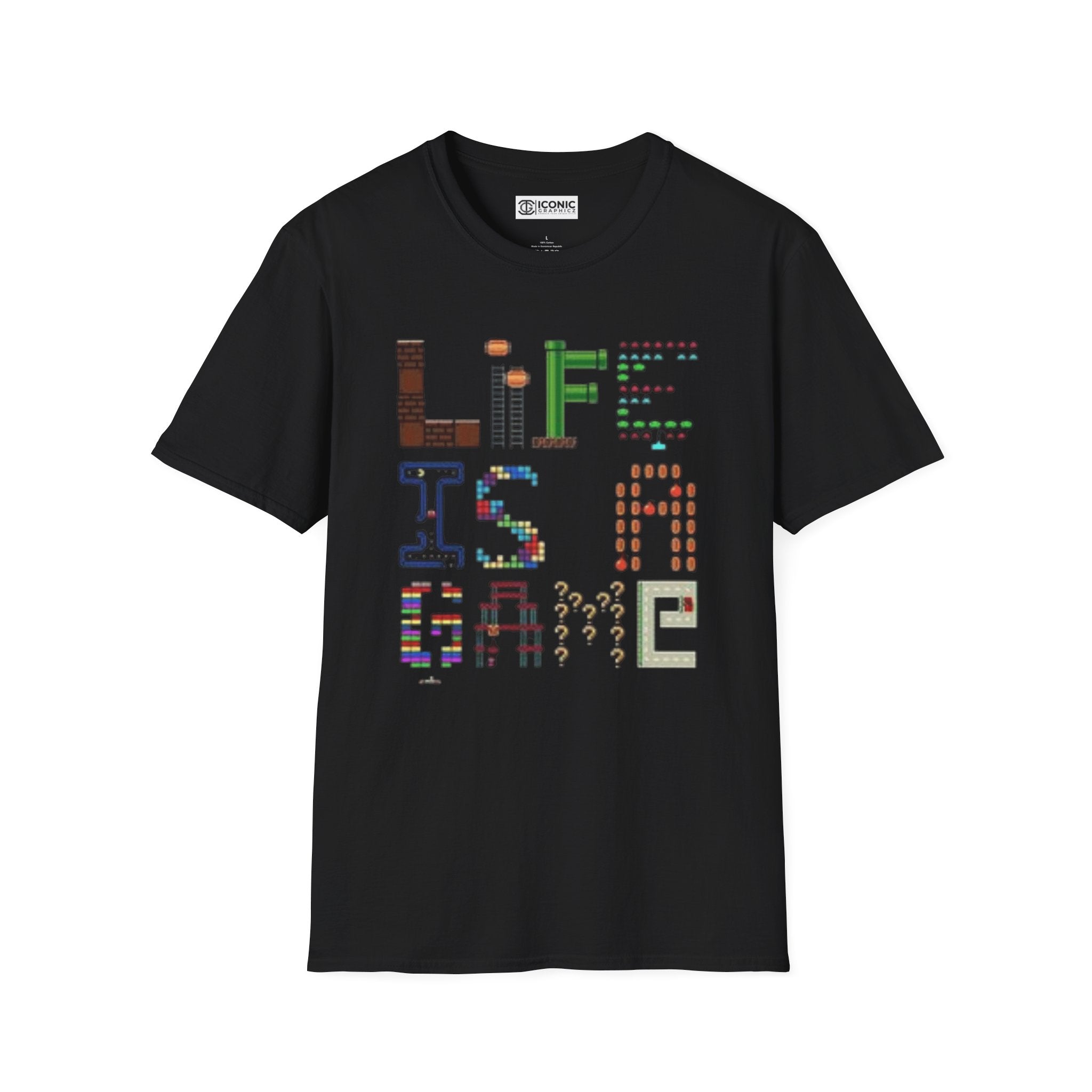 Games Unisex Softstyle T-Shirt - IGZ Clothing 