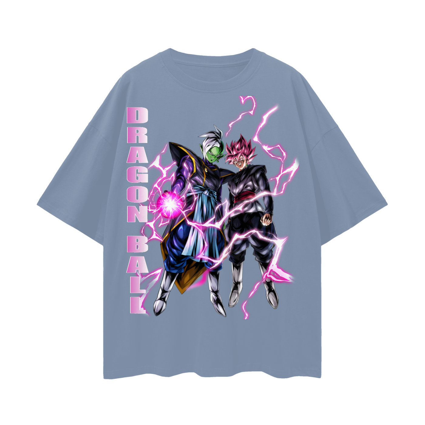 Goku Black Dragon ball Super Oversize Deep Drop Shoulder Tee