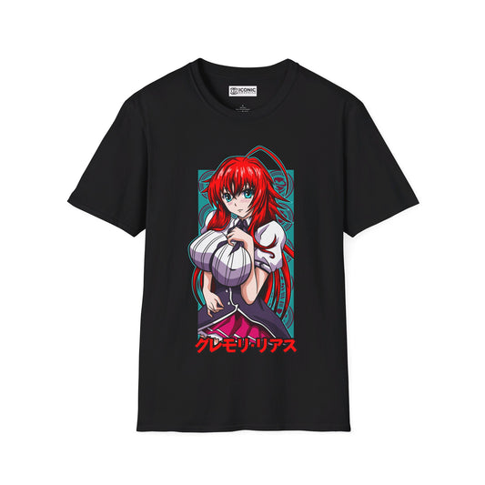 Ecchi Rias Gremory Unisex Softstyle T-Shirt - IGZ Clothing 