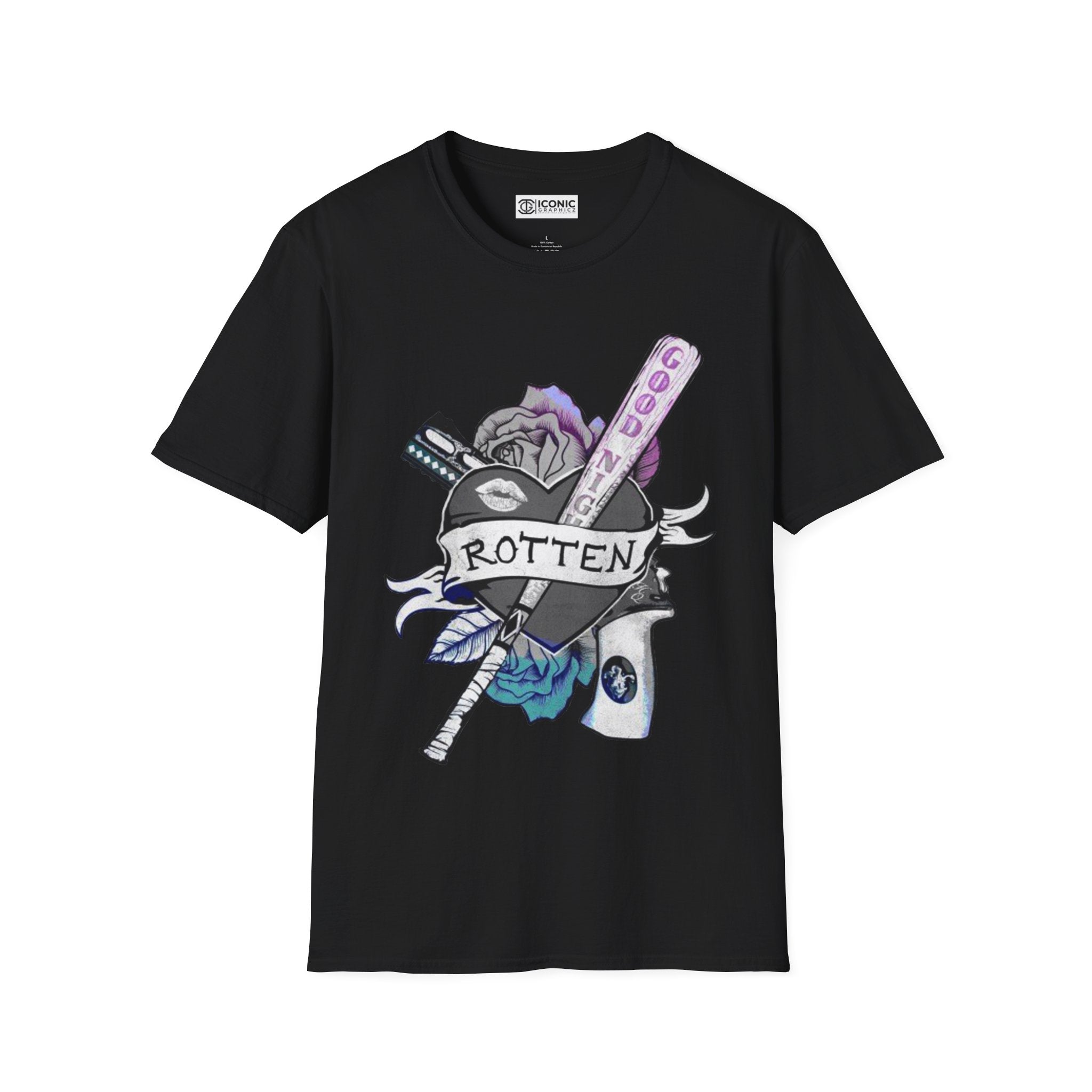 Harley Quinn Unisex Softstyle T-Shirt - IGZ Clothing 