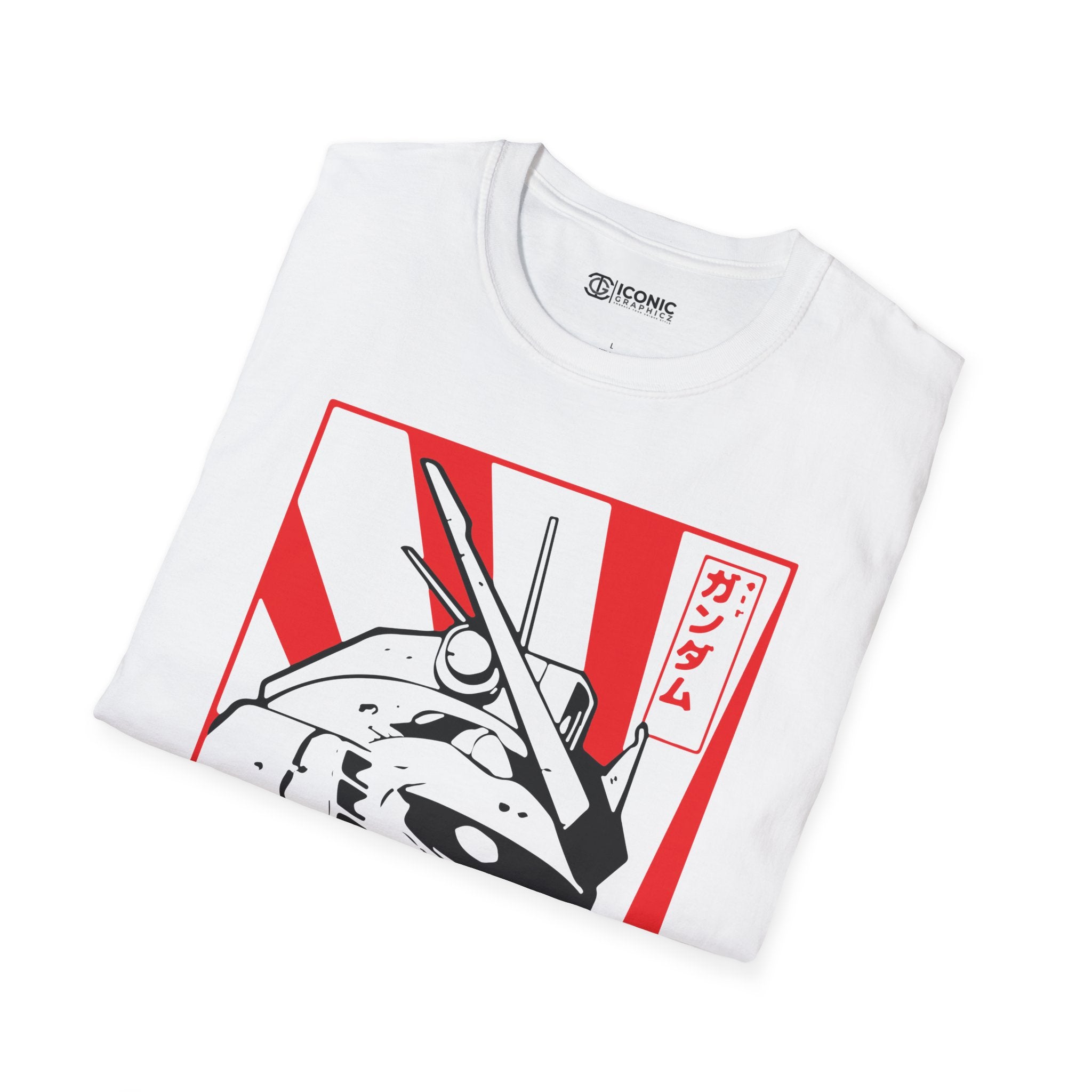 Mobile Suit Gundam Unisex Softstyle T-Shirt - IGZ Clothing 