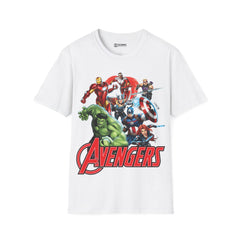 Avengers Unisex Softstyle T-Shirt - IGZ Clothing 