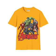 Avengers Unisex Softstyle T-Shirt - IGZ Clothing 