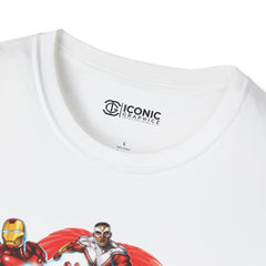 Avengers Unisex Softstyle T-Shirt - IGZ Clothing 