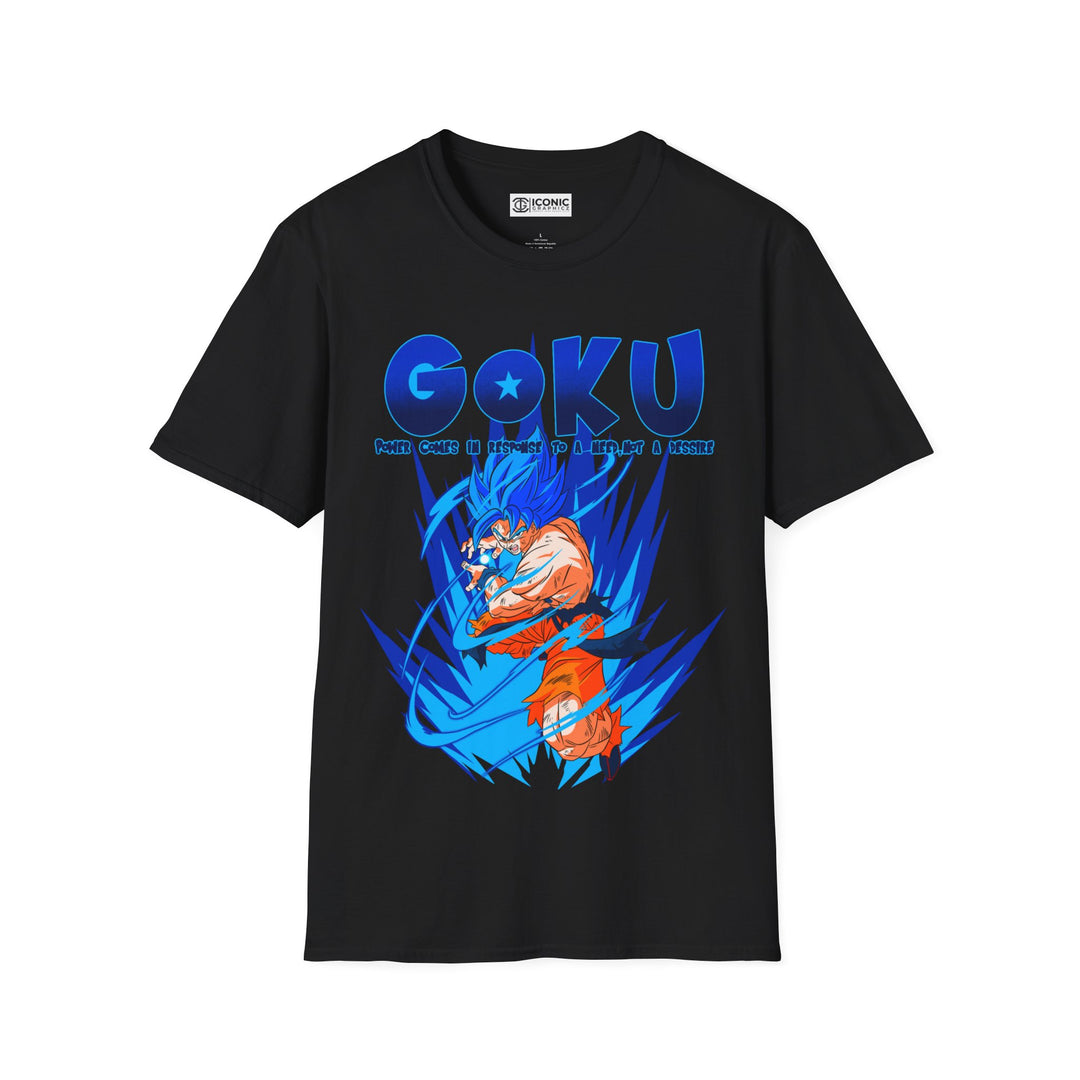 Goku Unisex Softstyle T-Shirt - Premium T-Shirt from - Just $26! Shop now at IGZ Clothing 