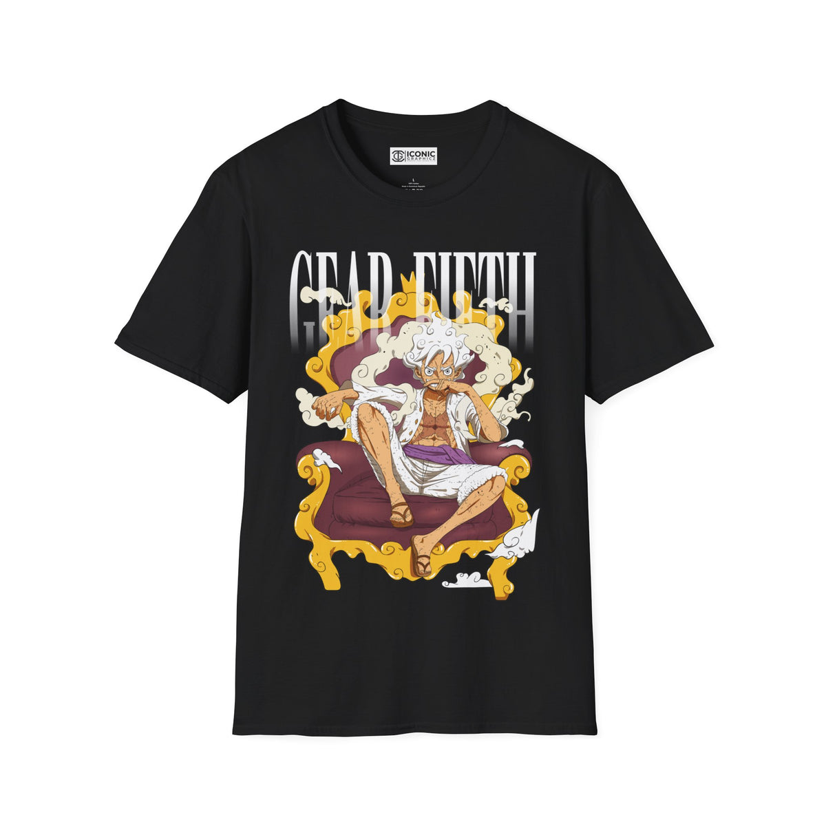 Sun God Luffy Unisex Softstyle T-Shirt - IGZ Clothing 