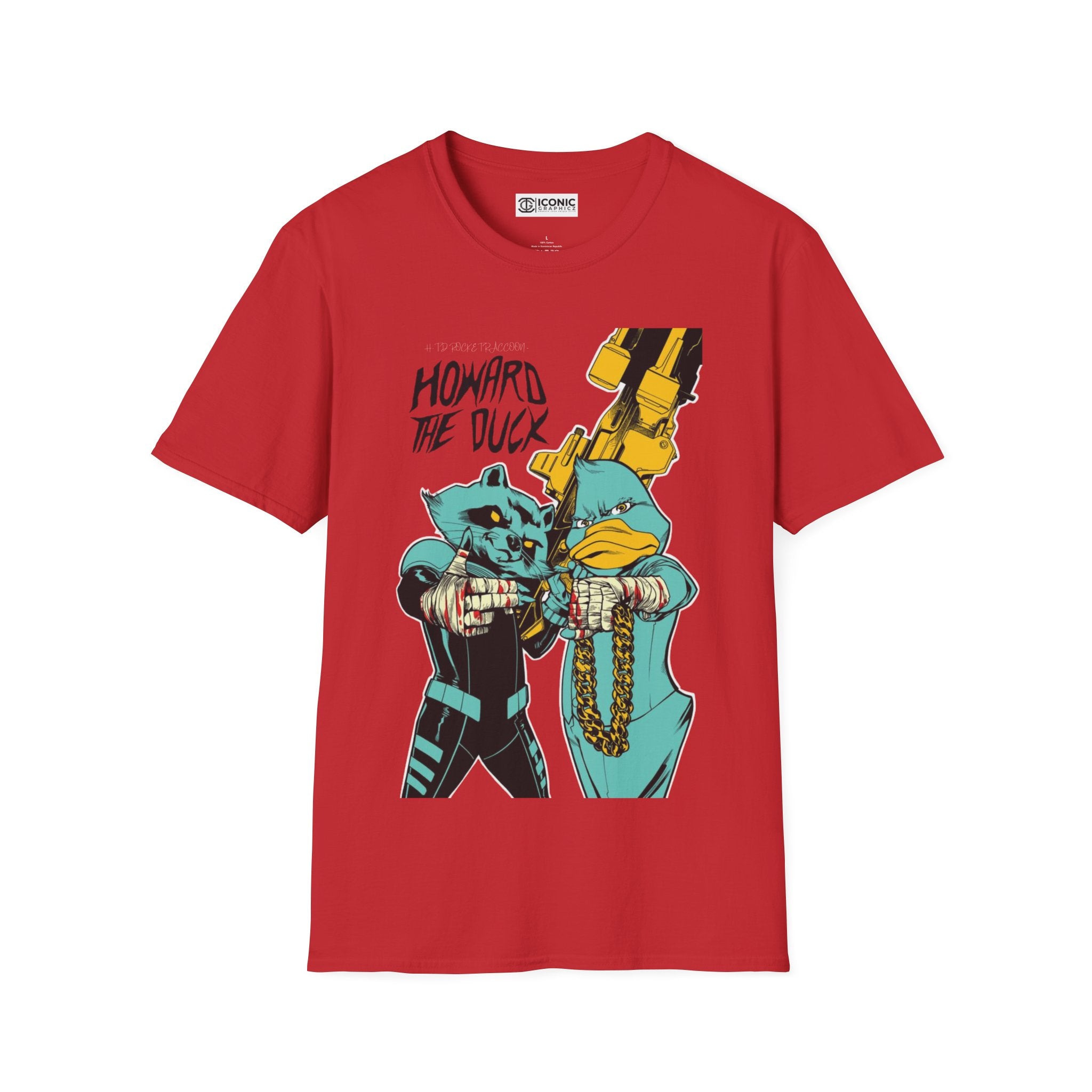 Howard the Duck and Rocket Raccoon T-Shirt