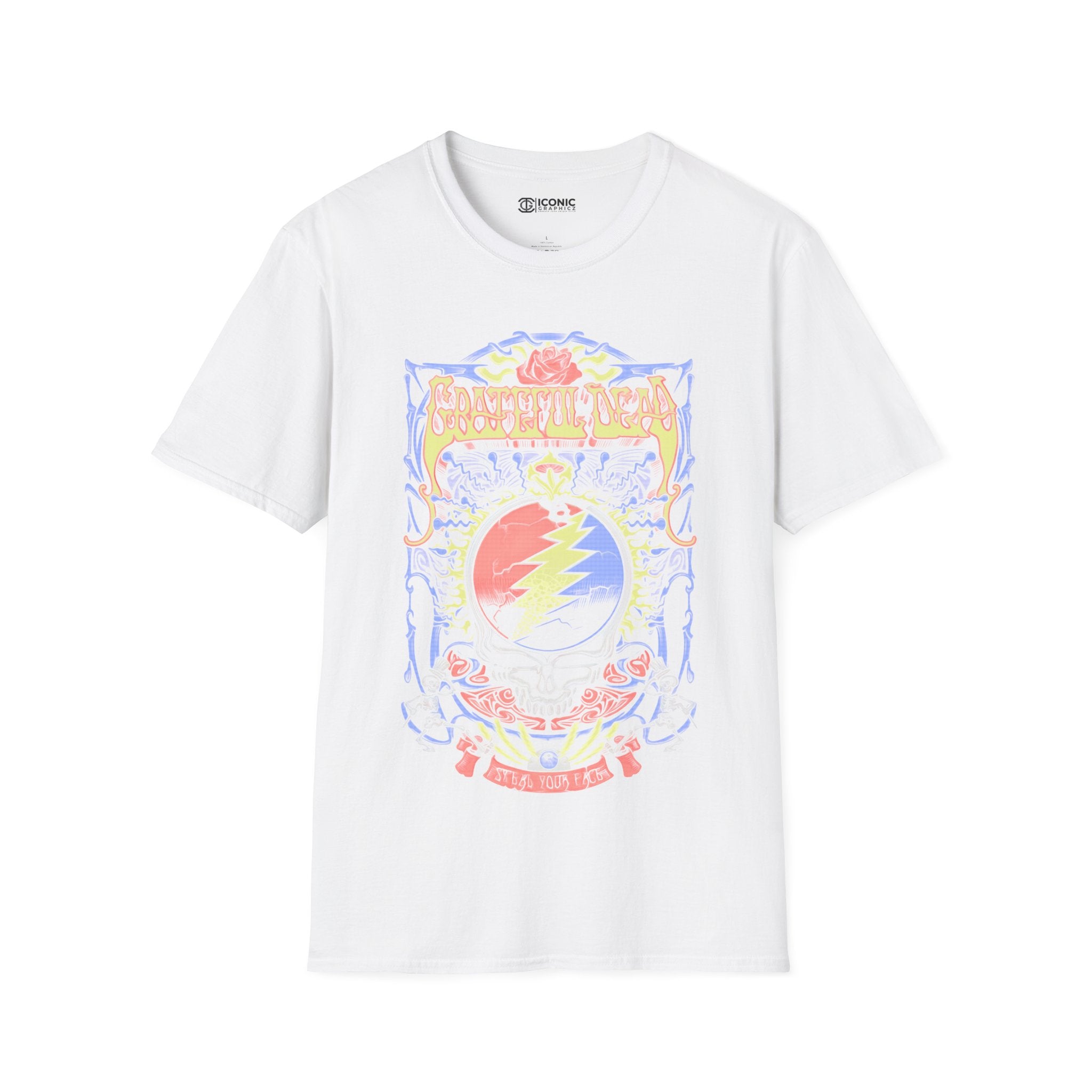 Grateful Dead Unisex Softstyle T-Shirt - IGZ Clothing 