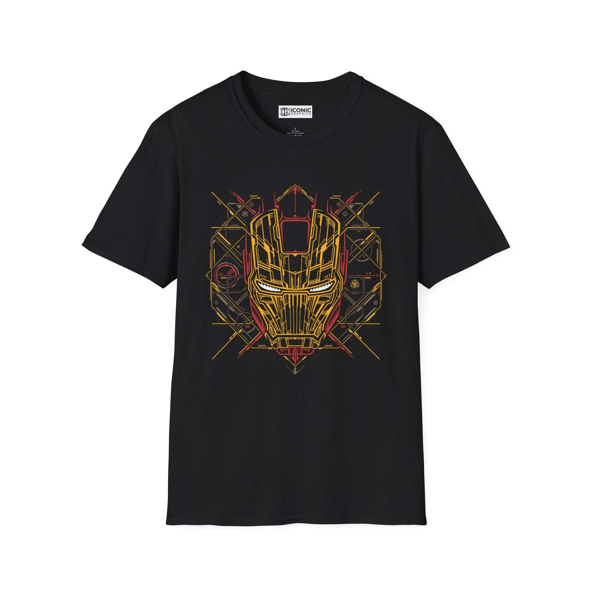 Iron Man Unisex Softstyle T-Shirt - IGZ Clothing 