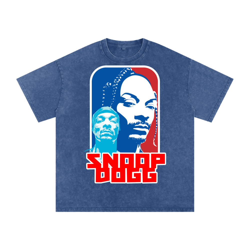 Snoop Dogg Acid Wash Oversize T-Shirt