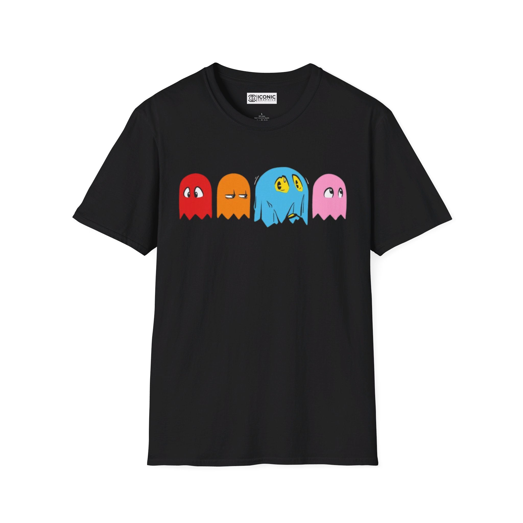 Pac-Man Unisex Softstyle T-Shirt - IGZ Clothing 