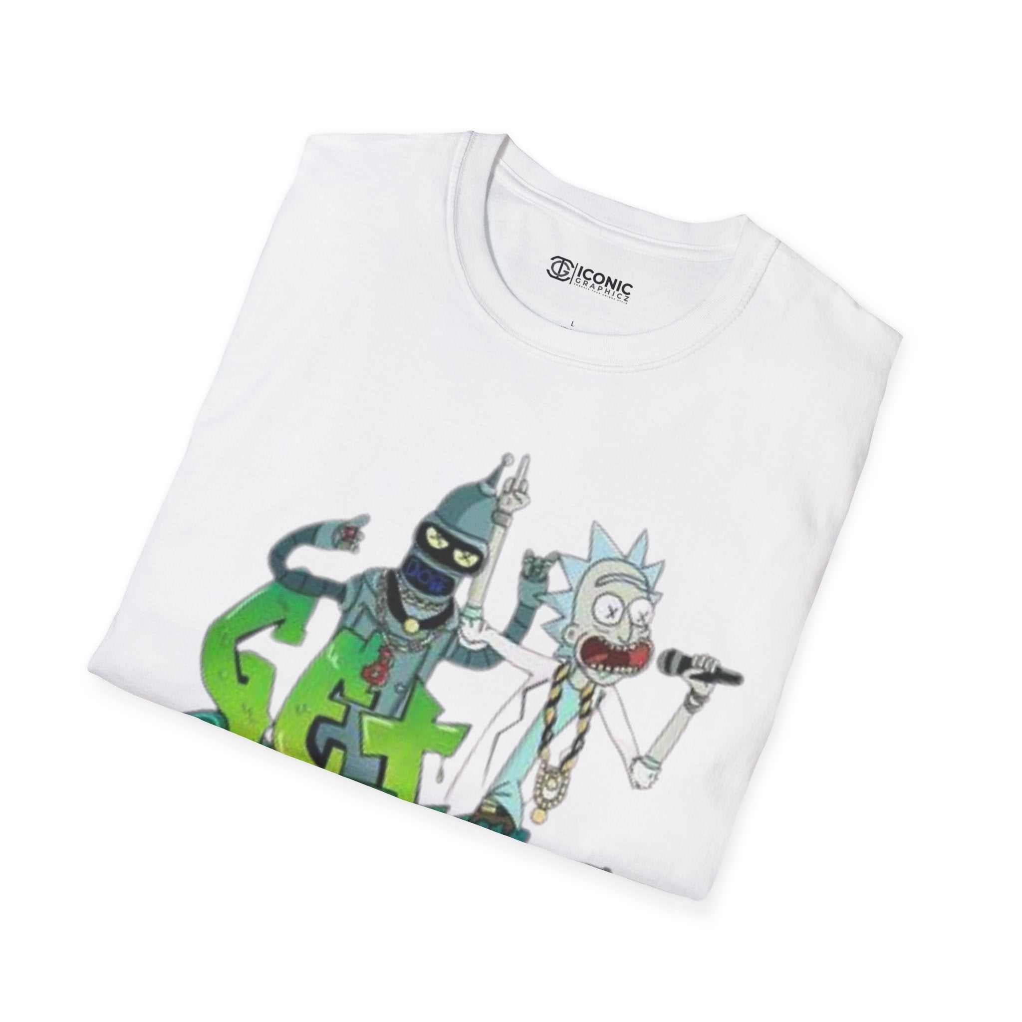 Rick and Morty Unisex Softstyle T-Shirt - IGZ Clothing 