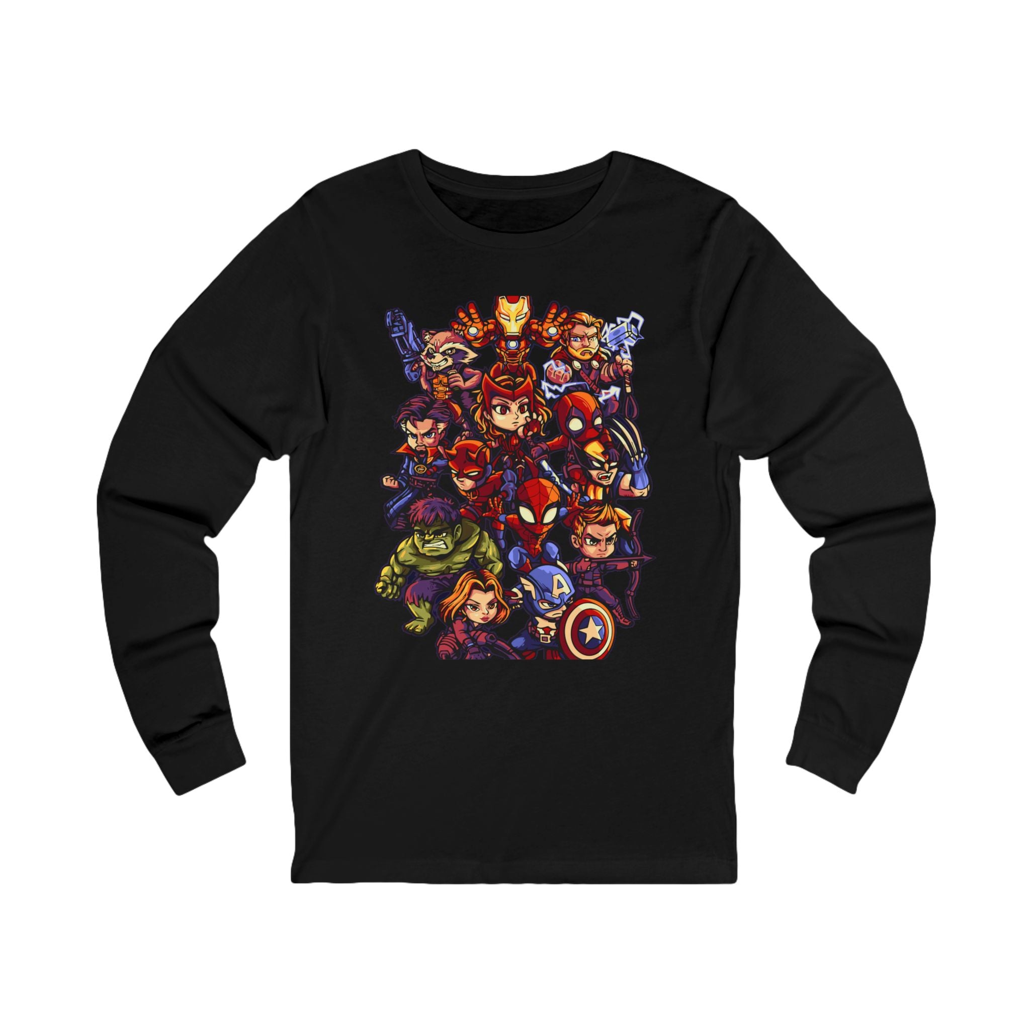 Avengers Jersey Long Sleeve Tee