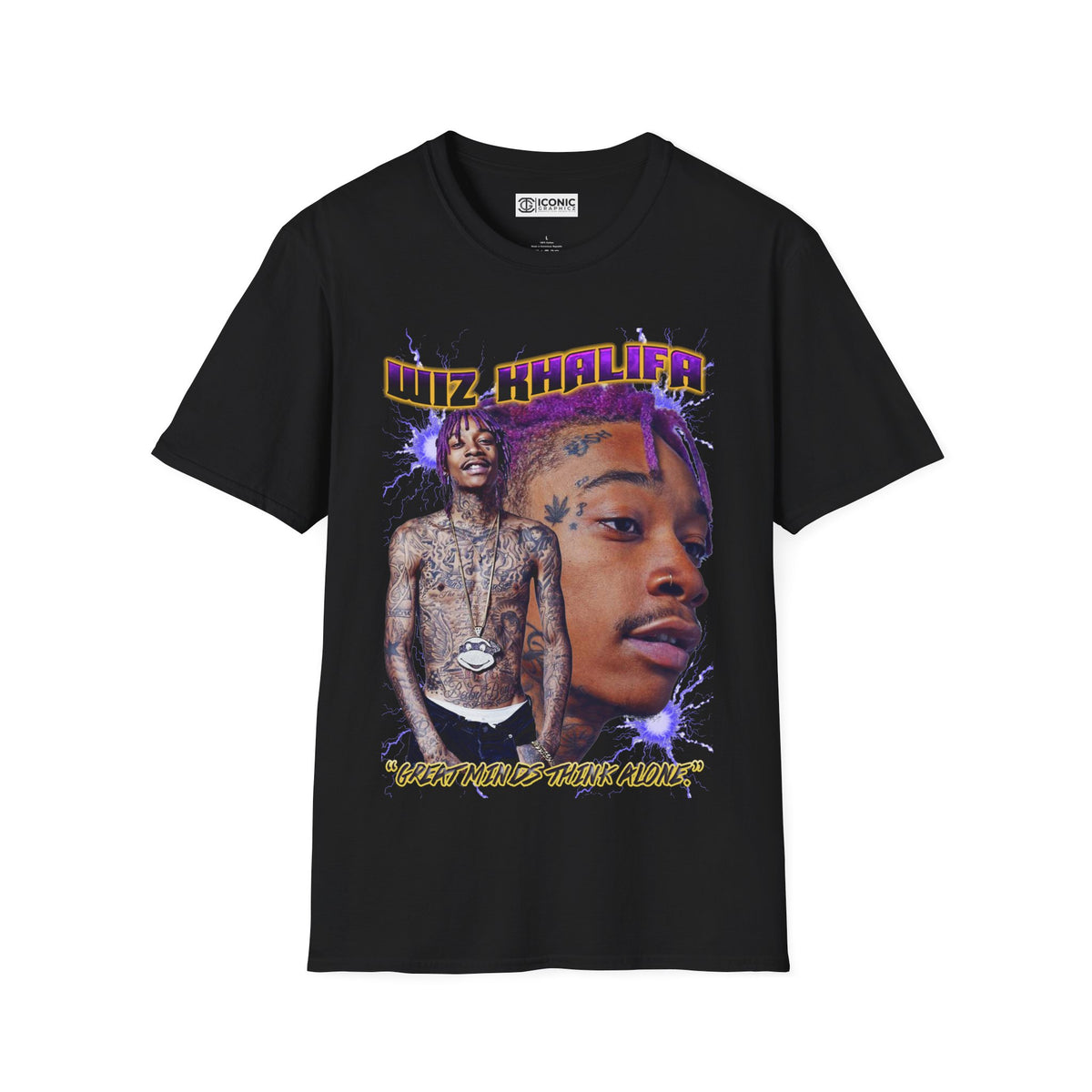 Wiz Khalifa Unisex Softstyle T-Shirt - IGZ Clothing 