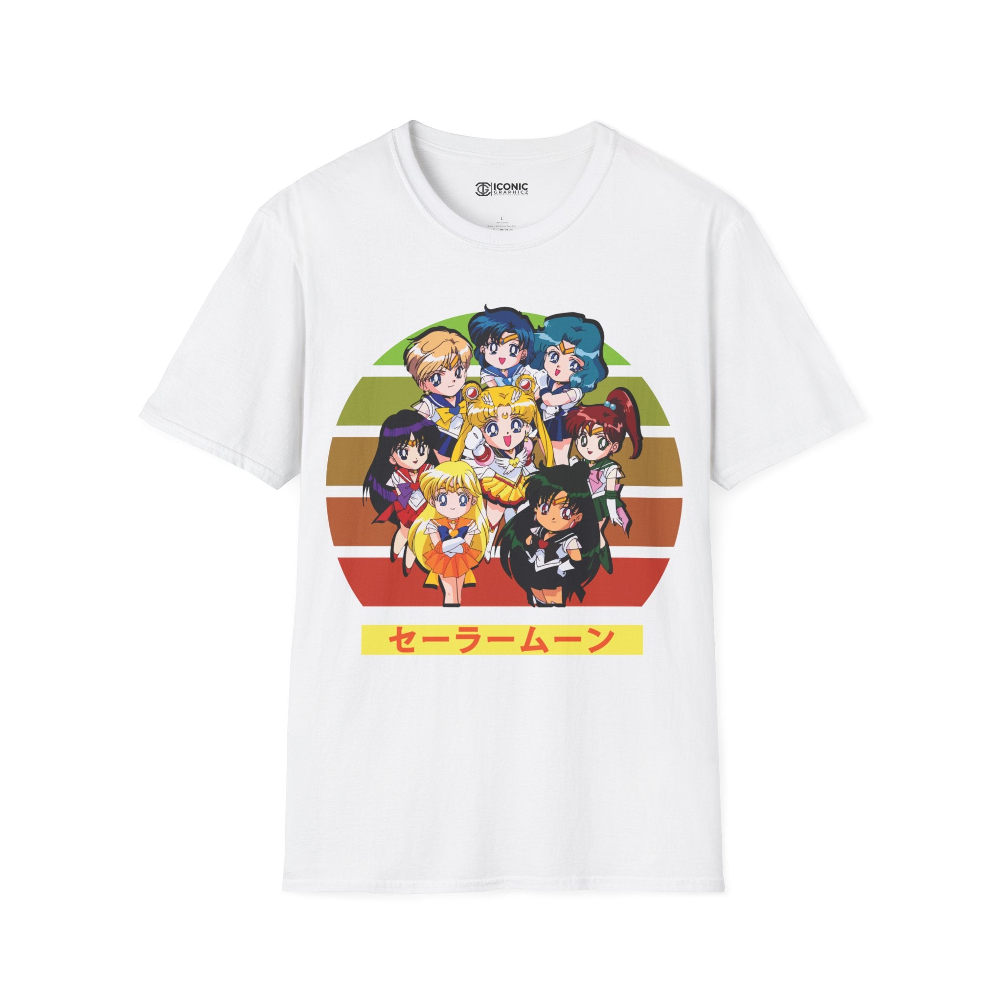 Sailor Scouts Unisex Softstyle T-Shirt - IGZ Clothing 