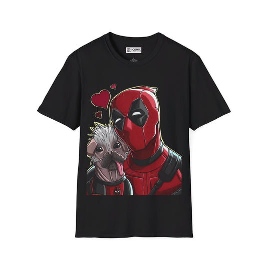 Deadpool and Dogpool Unisex Softstyle T-Shirt - IGZ Clothing 