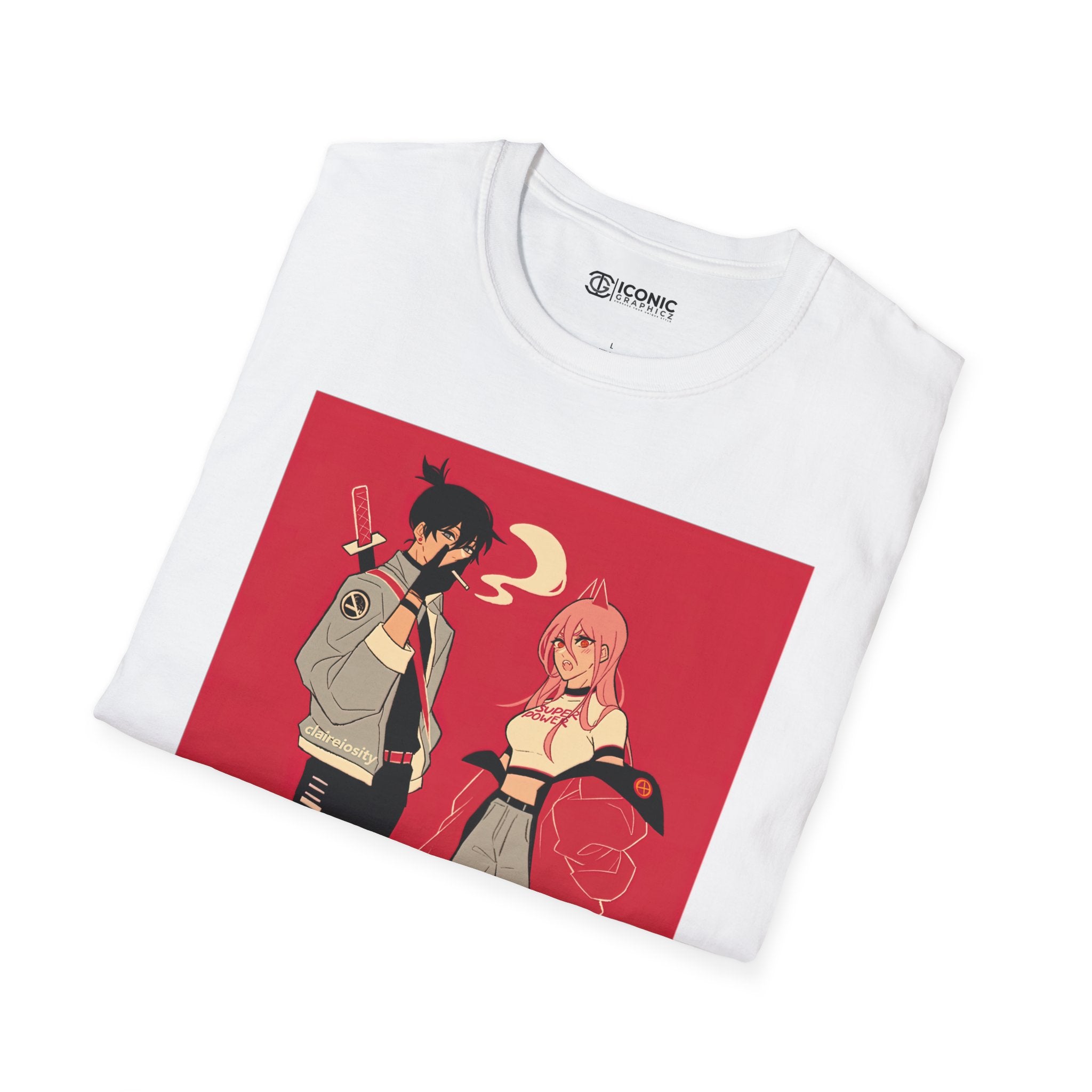 Aki and Power Chainsaw-man T-Shirt