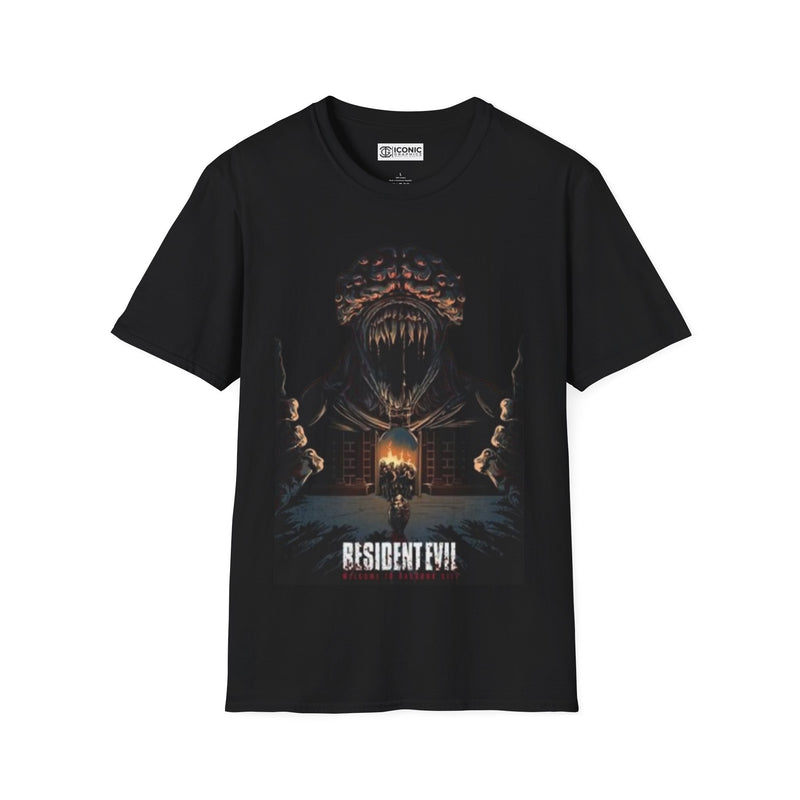 Resident Evil Unisex Softstyle T-Shirt - IGZ Clothing 