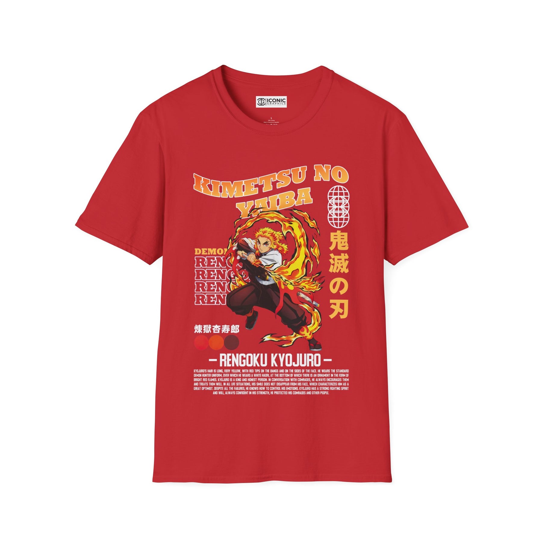 Rengoku Demon Slayer T-Shirt - 