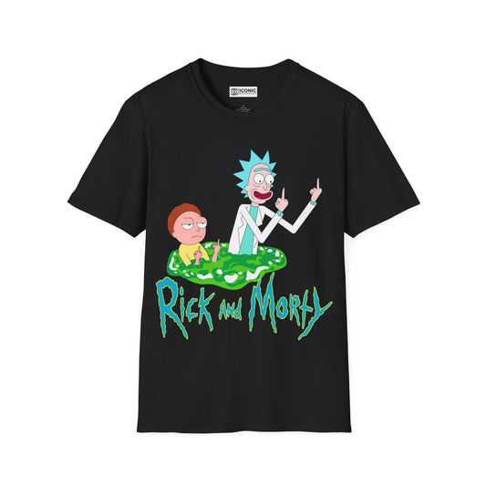 Rick and Morty Unisex Softstyle T-Shirt - IGZ Clothing 