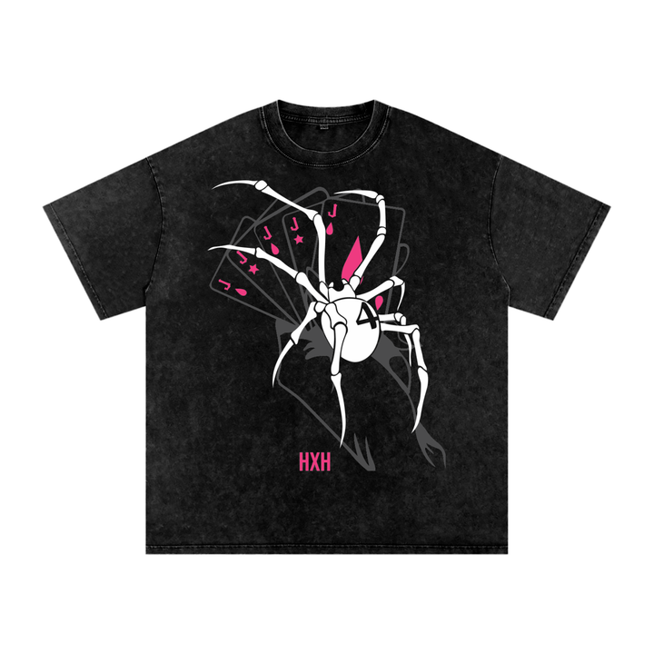 Phantom Troupe Hunter x Hunter Acid Wash Oversize T-Shirt