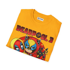 Deadpool and Wolverine Unisex Softstyle T-Shirt - IGZ Clothing 