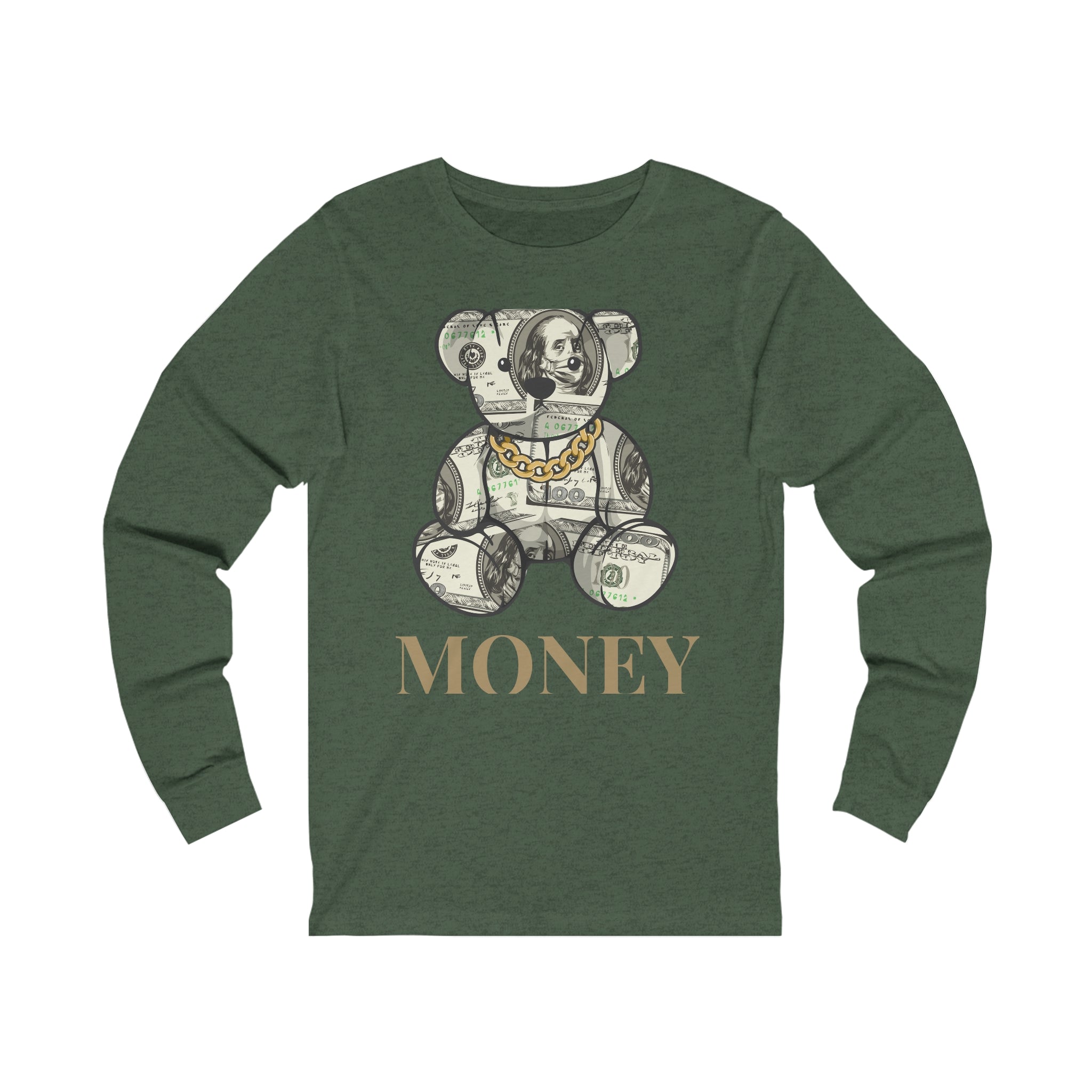 Bears Unisex Jersey Long Sleeve Tee - IGZ Clothing 