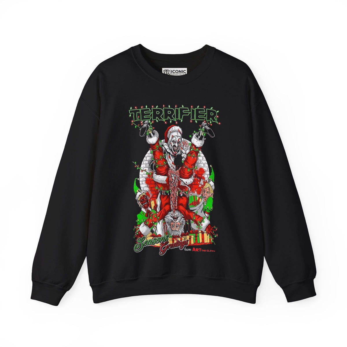 Terrifier 3 Heavy Blend Crewneck Sweatshirt