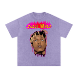 Juice WRLD Acid Wash Oversize T-Shirt