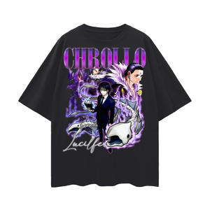 Chrollo Hunter x Hunter Oversize Deep Drop Shoulder Tee