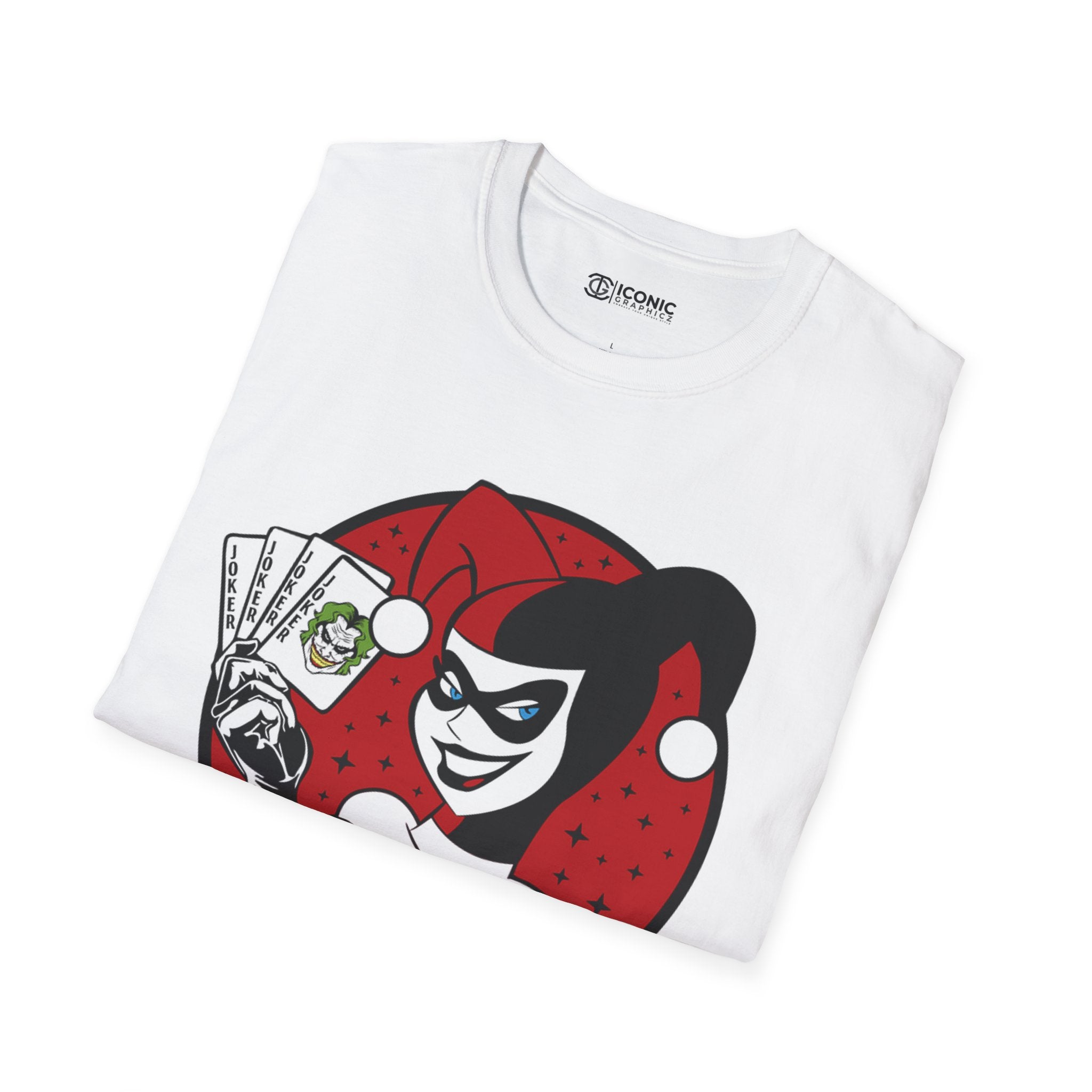 Harley Quinn Unisex Softstyle T-Shirt - IGZ Clothing 