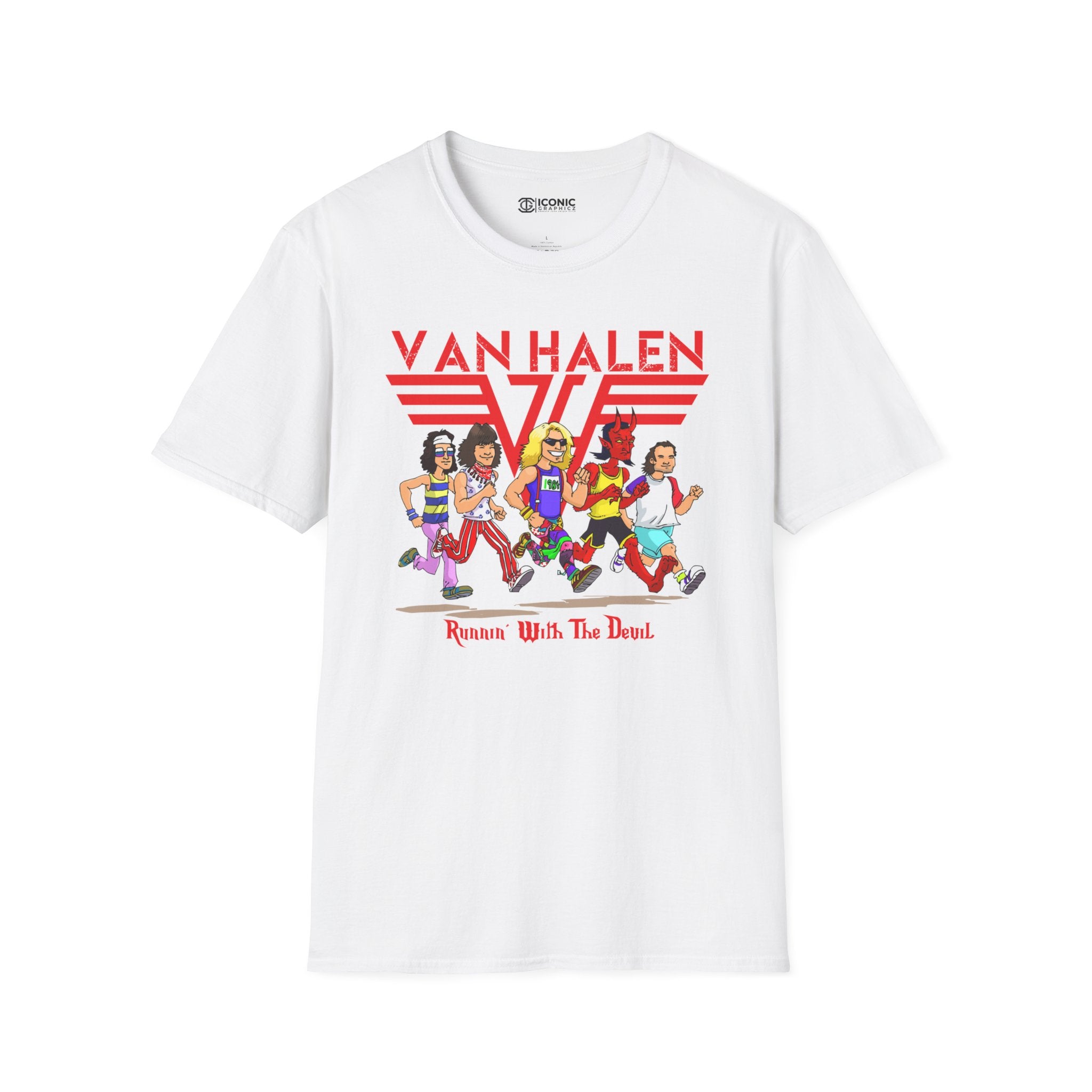 Van Halen Unisex Softstyle T-Shirt - IGZ Clothing 