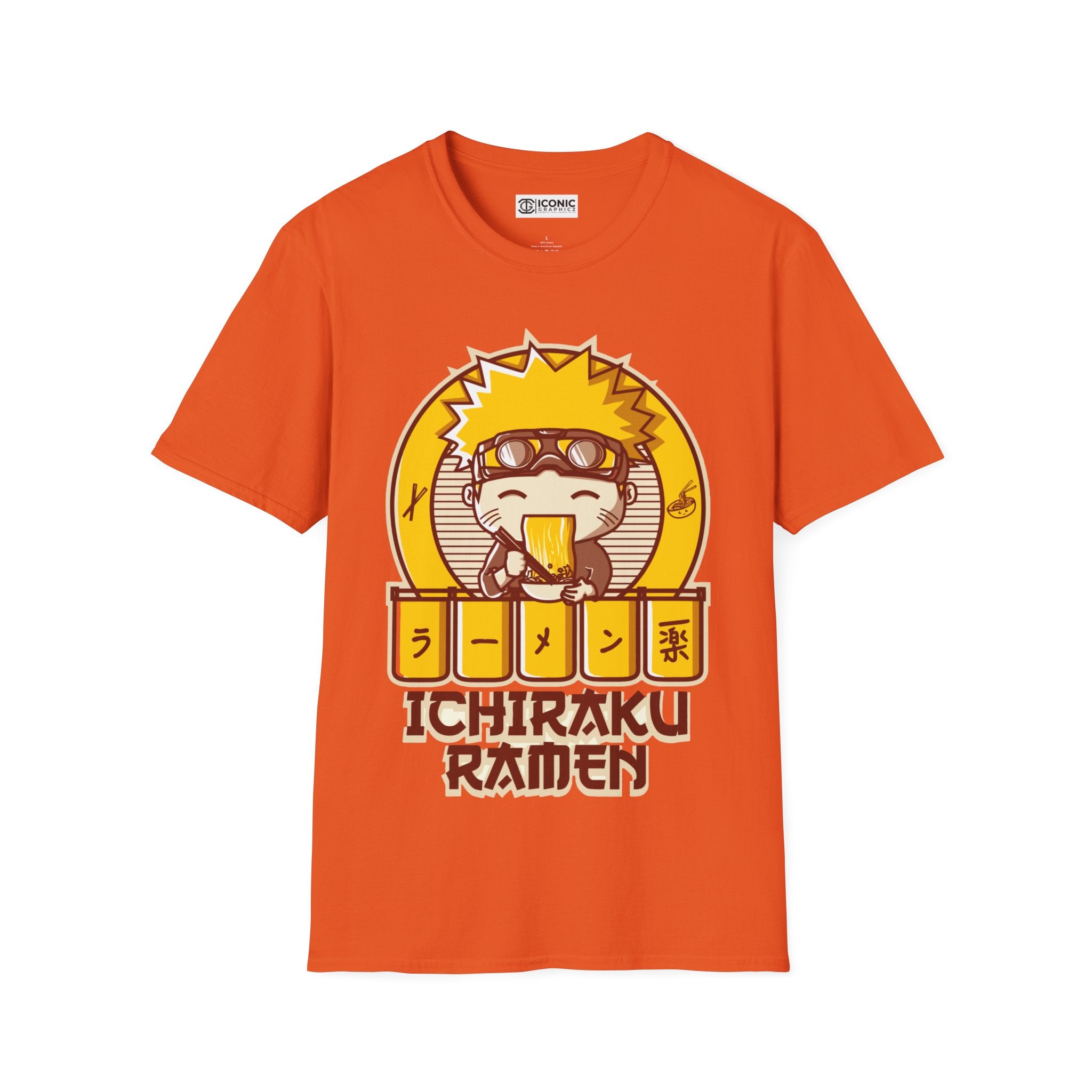 Ichiraku Ramen Unisex Softstyle T-Shirt - IGZ Clothing 