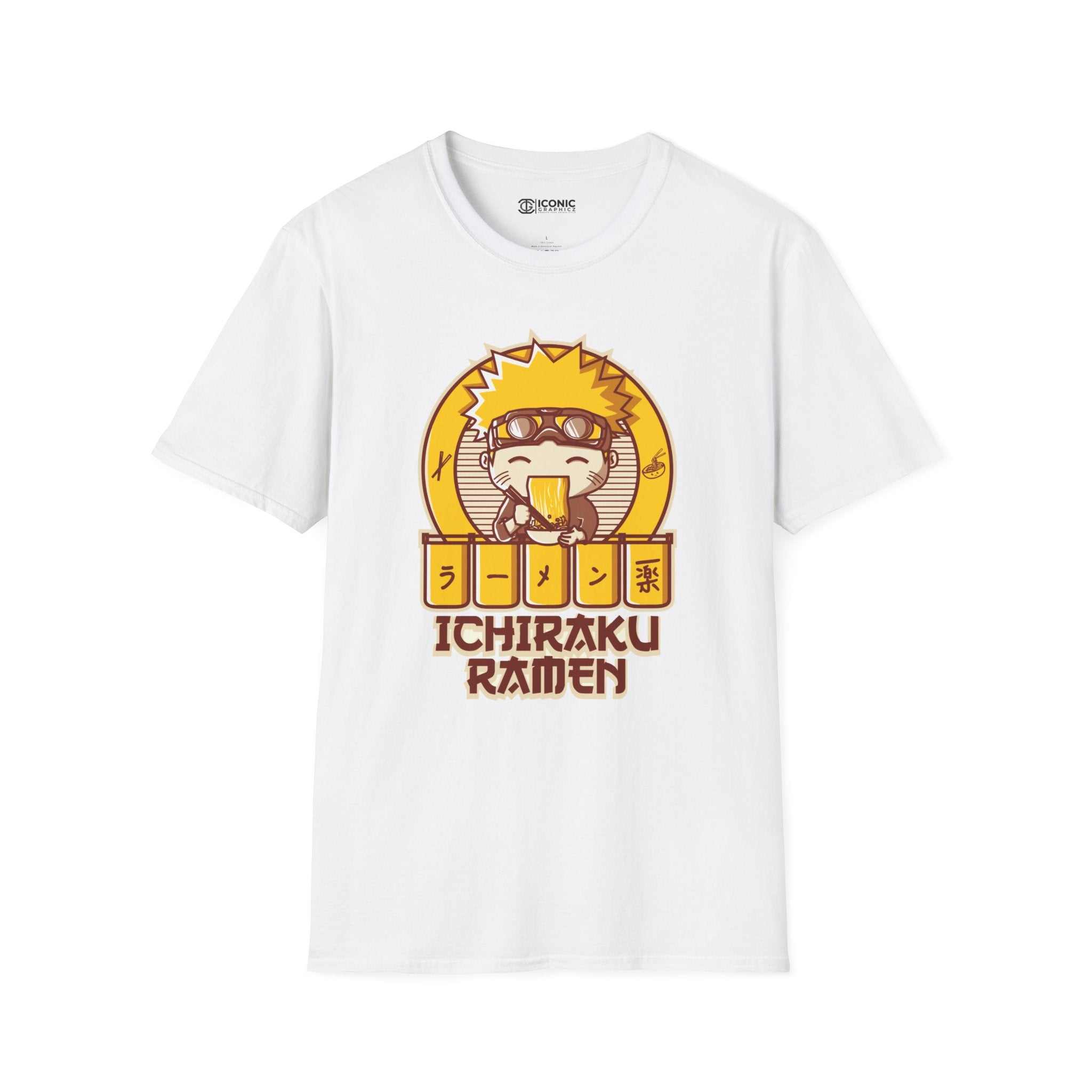 Ichiraku Ramen Unisex Softstyle T-Shirt - IGZ Clothing 